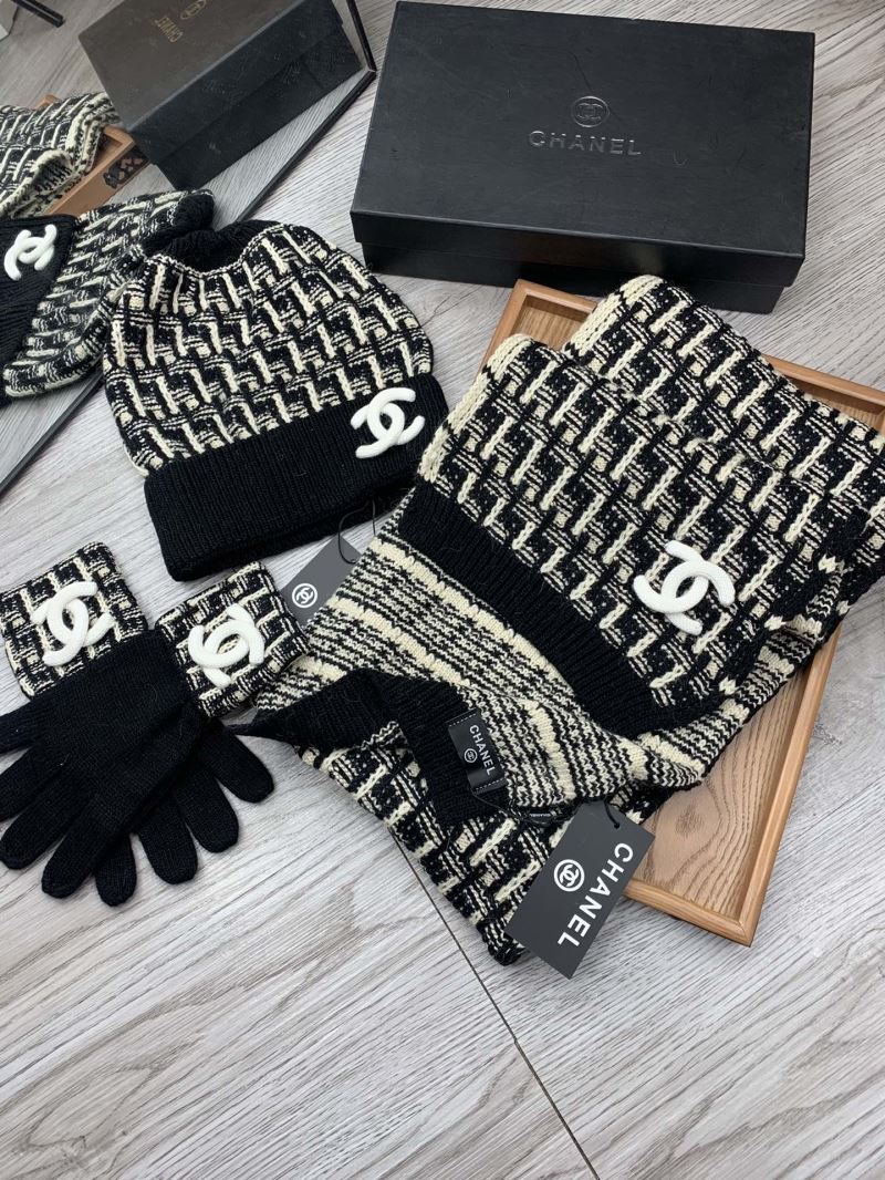 Chanel Caps Scarfs